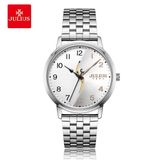  Đồng hồ nam Julius JA-1265 dây thép đen - Size 40 