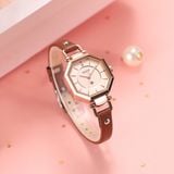  Đồng hồ nữ Julius JA-750 dây da nâu - Size 27 