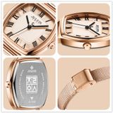  Combo Đồng hồ nữ Julius JA-1242 + dây da - Size 25 