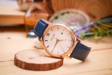  Đồng hồ nam Julius JA-1309 dây da - Size 40 