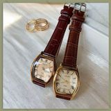  Đồng hồ nữ Julius JA-703 dây da size 27 