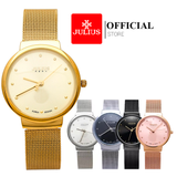  [Julius Official] Đồng hồ nữ Julius JA-426 dây thép 