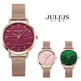  Đồng hồ nữ Julius Star JS-058 Kính Sapphire - Size 34 