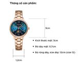  Đồng hồ nữ Julius Star JS-047 Kính Sapphire - Size 30 