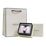  Đồng hồ nữ Julius JA-1328 dây da - Size 30 