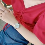  Đồng hồ nữ Julius JA-1058 dây thép - Size 32 