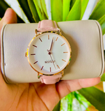  Đồng hồ nữ Julius JA-1164 dây da - Size 38 