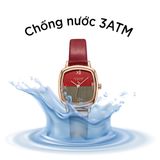  Đồng hồ nữ Julius JA-1240 dây da - Size 25 