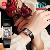  Đồng hồ nữ Julius JA-1333 dây da - Size 20 