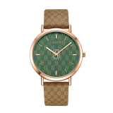  Đồng hồ nữ Julius JA-1367 dây da - Size 37 