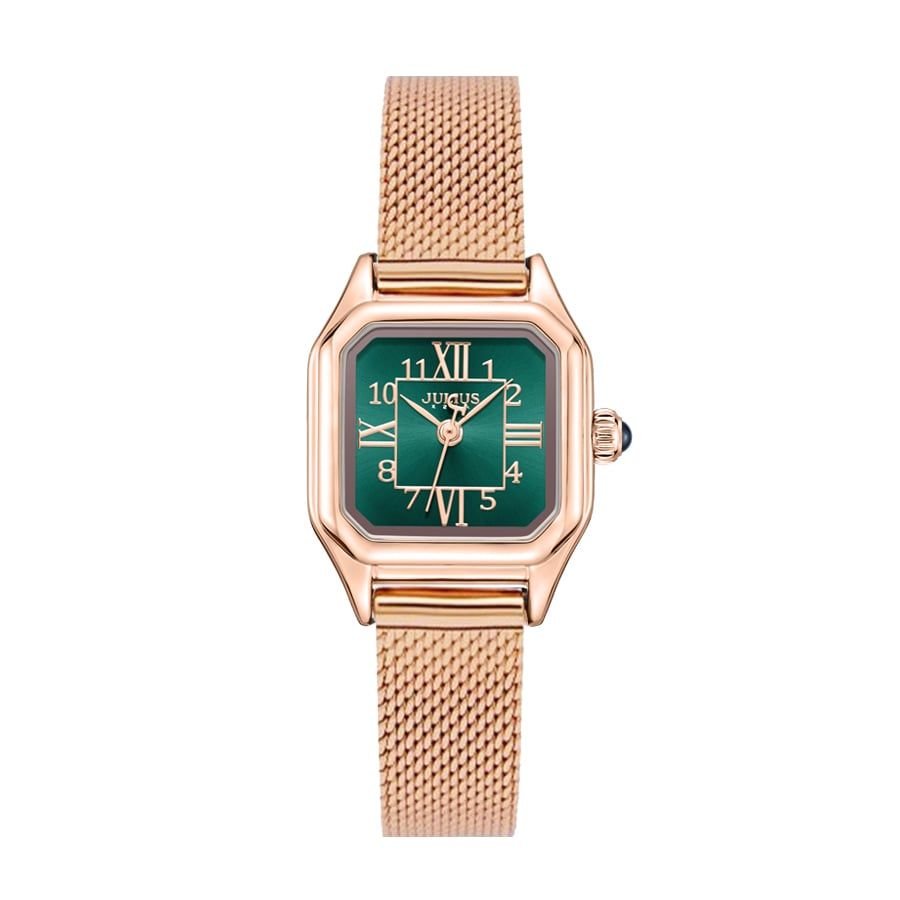  Đồng hồ nữ Julius JA-1380 dây thép - Size 22 