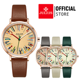  Đồng hồ nữ Julius JA-1386 dây da - Size 32 