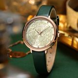  Đồng hồ đeo tay Julius nữ JA-1400 dây da - Size 32 