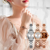  Đồng hồ đeo tay Julius nữ JA-1412 dây thép - Size 23 