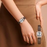  Đồng hồ đeo tay nữ Julius JA-1414 dây da - Size 20 