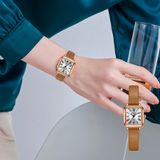  Đồng hồ đeo tay nữ Julius JA-1414 dây da - Size 20 