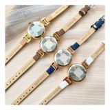  Đồng hồ nữ Julius JA-925 dây da - Size 25 