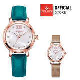  Đồng hồ nữ Julius JA-945 dây da hoặc dây thép - Size 30 
