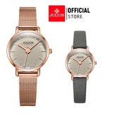  Đồng hồ nữ Julius JA-963 dây da & dây thép - Size 26 