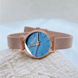  Đồng hồ nữ Julius JA-963 dây da & dây thép - Size 26 