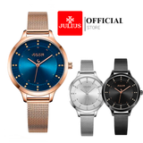  Đồng hồ nữ Julius JA-1058 dây thép - Size 32 