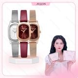  Đồng hồ nữ Julius JA-1112 dây thép & dây da - Size 20 