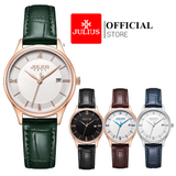  Đồng hồ nữ Julius JA-1328 dây da - Size 30 
