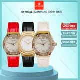  Đồng hồ nữ Julius JA-1395 dây da - Size 32 