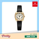 Đồng hồ đeo tay Julius nữ JA-1402 dây da - Size 23 