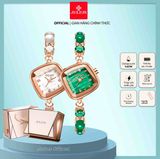  Đồng hồ nữ Julius JA-1425 dây đá Zircon - Size 20 