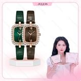  Julius Official đồng hồ nữ Julius JA-1428 dây da 