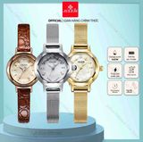  Đồng hồ nữ Julius JA-482 dây thép - Size 22 