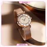  Julius JA-728 đồng hồ nữ dây thép hộp mới 