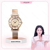  Đồng hồ nữ Julius JA-728 dây thép - Size 28 