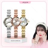 Đồng hồ nữ Julius JA-770 dây thép - Size 20 
