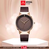  Đồng hồ nam Julius JA-1104 dây thép vàng - Size 39 