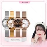 Đồng hồ nữ Julius JA-917 dây thép - Size 25 | Julius Official 
