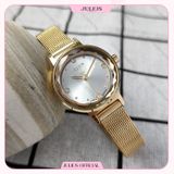  Đồng hồ nữ Julius JA-917 dây thép - Size 25 | Julius Official 