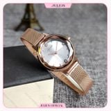  Đồng hồ nữ Julius JA-917 dây thép - Size 25 | Julius Official 