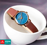  Đồng hồ nữ Julius JA-963 dây da & dây thép - Size 26 