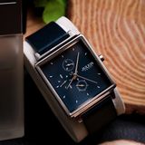  Đồng hồ nam Julius JAH-129 dây da - Size 33 