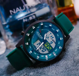  Đồng hồ nam Julius JAH-136 dây silicon - Size 43 