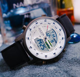  Đồng hồ nam Julius JAH-136 dây silicon - Size 43 