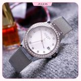  Combo đồng hồ nữ Julius Star JS-040 Kính Sapphire - Size 33 