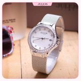  Combo đồng hồ nữ Julius Star JS-040 Kính Sapphire - Size 33 