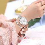  Đồng hồ nữ Julius Star JS-005 dây thép - Size 35 