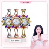  Đồng hồ nữ Julius Star JS-021 dây thép - Size 34 