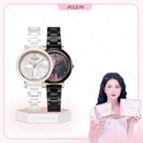  Đồng hồ nữ Julius Star JS-062 đá Ceramic - Size 29 