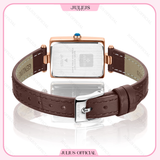  Julius Đồng hồ nữ Hàn Quốc JA-1525 dây da | Julius Official 