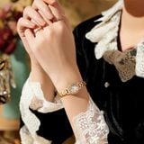  Đồng hồ nữ Julius JA-1410 dây thép - Size 26 